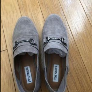 Steve Madden suede loafers